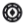 Casino chip icon.