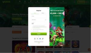 Verde registracija