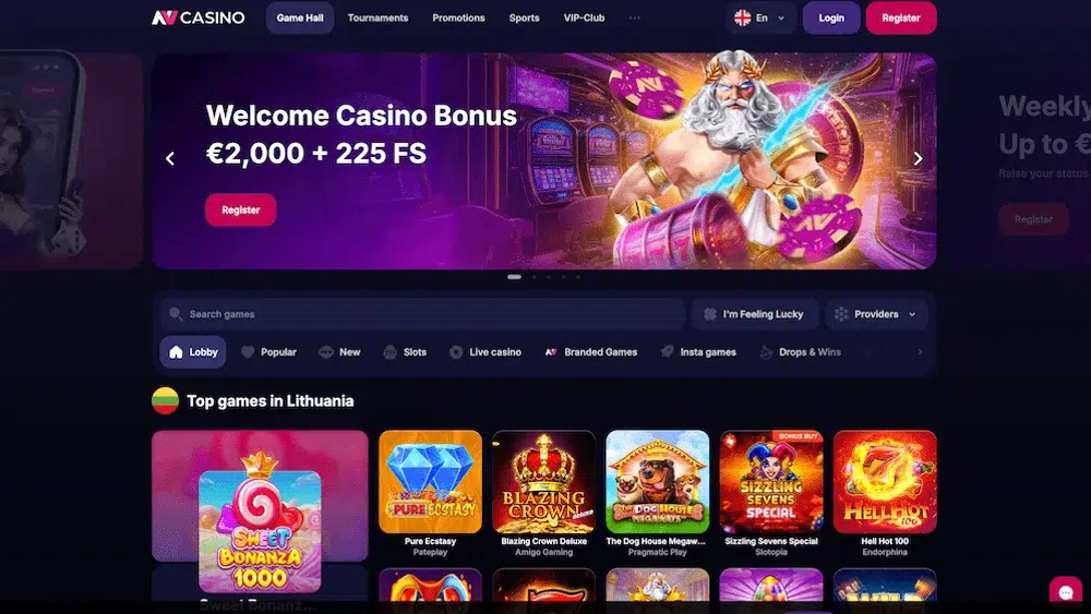 nv casino svetaine