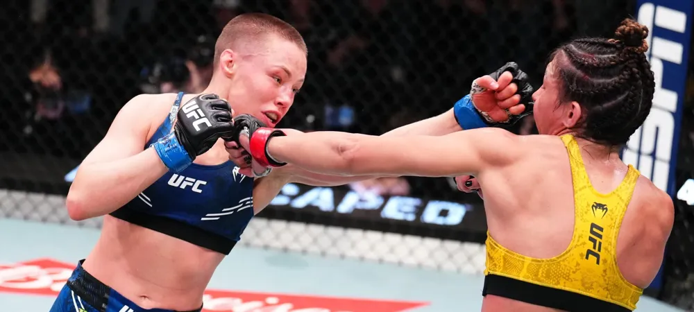rose namajunas kovoja su priesininke