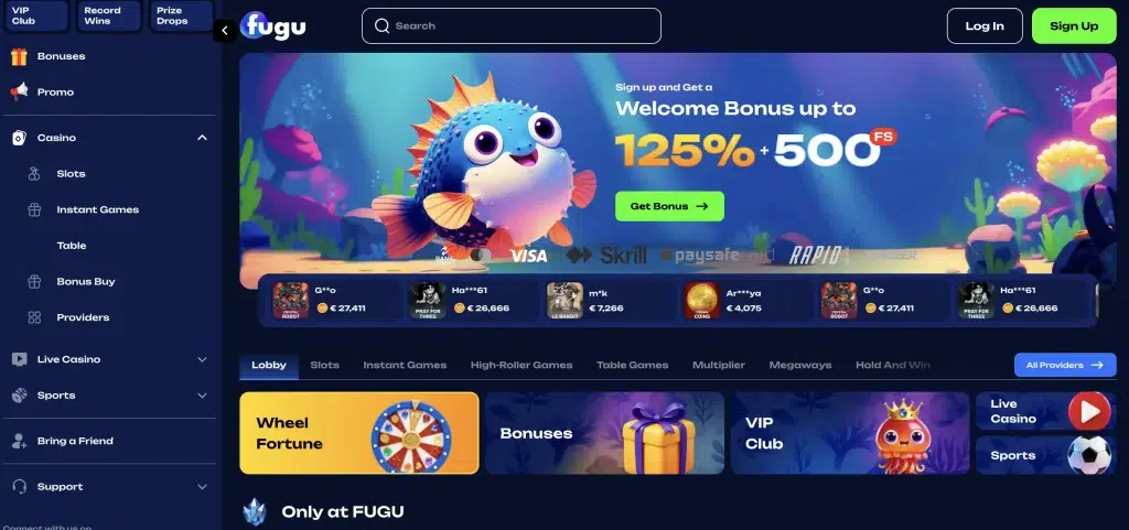 Fugu kazino
